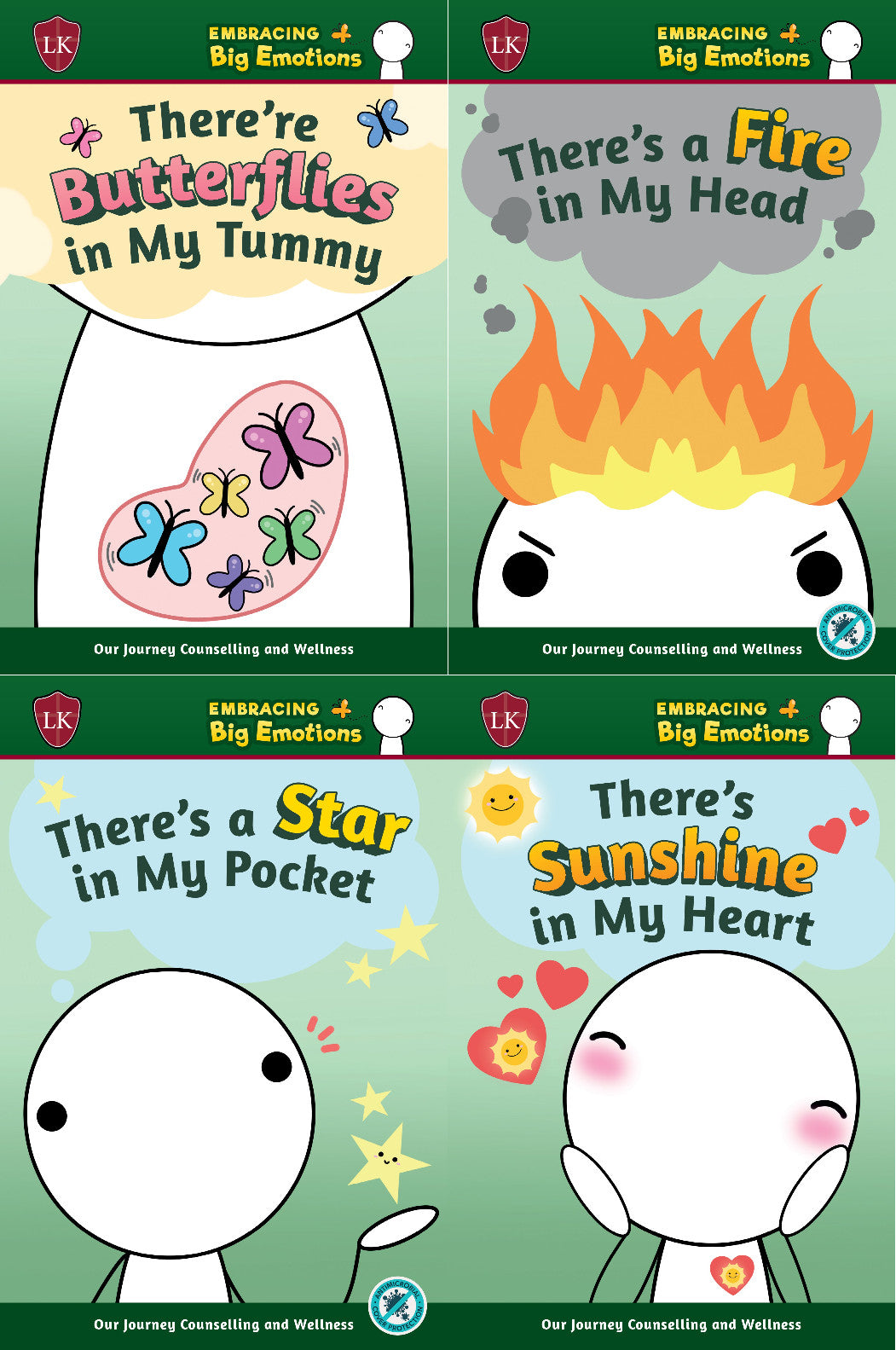 Embracing Big Emotions Series (Set of 4 Books)