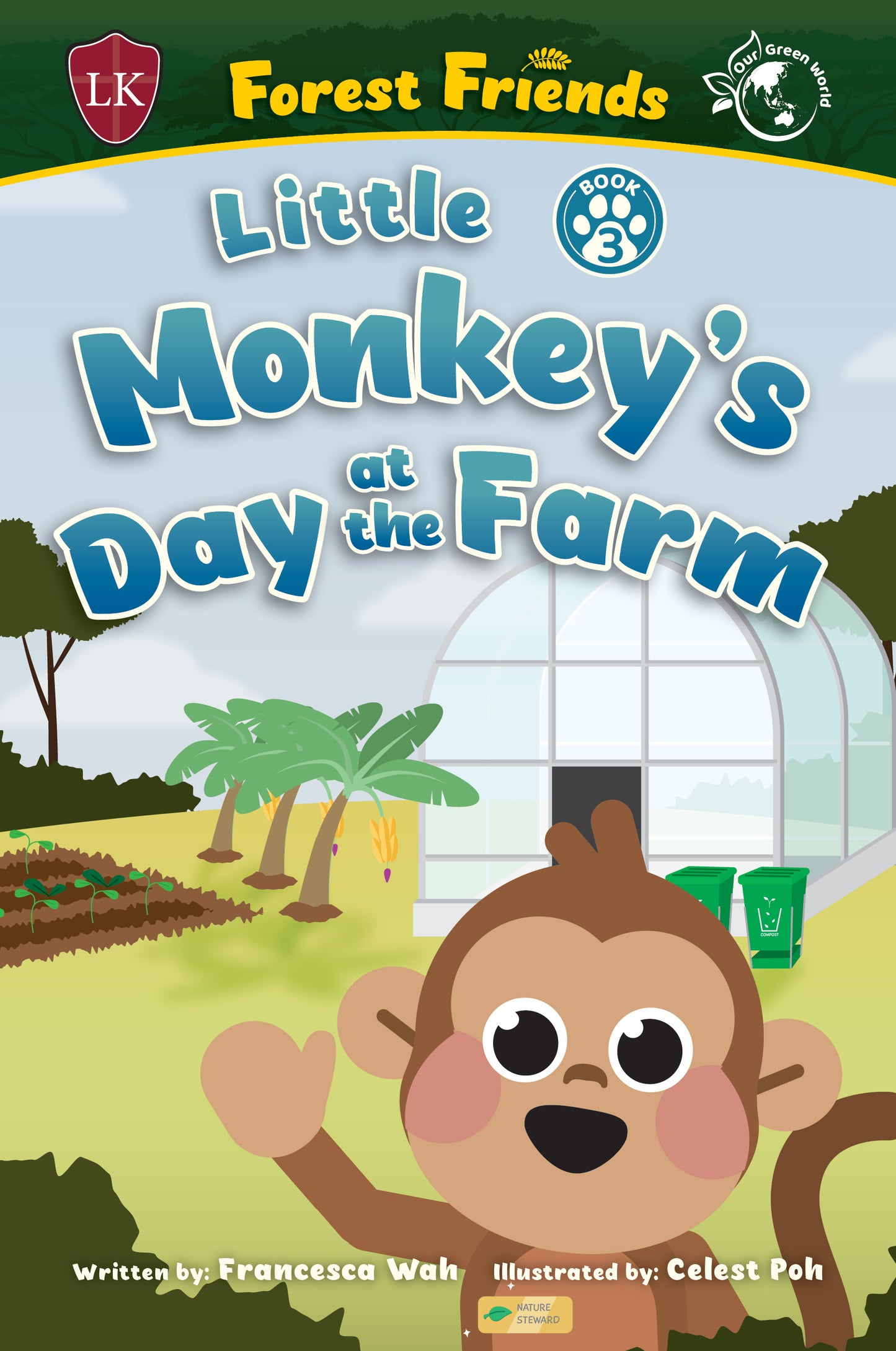 Forest Friends: Little Monkey's Day at the Farm (Book 3)