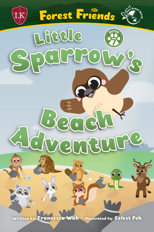 Forest Friends: Little Sparrow's Beach Adventure (Book 7)