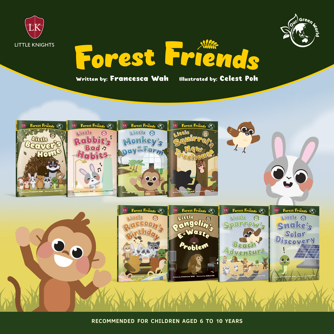 Forest Friends Series (Set of 8 Books)